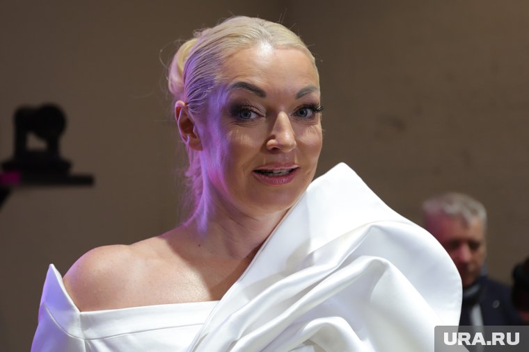 Анастасия Волочкова на Неделе моды в кластере Домна. Екатеринбург