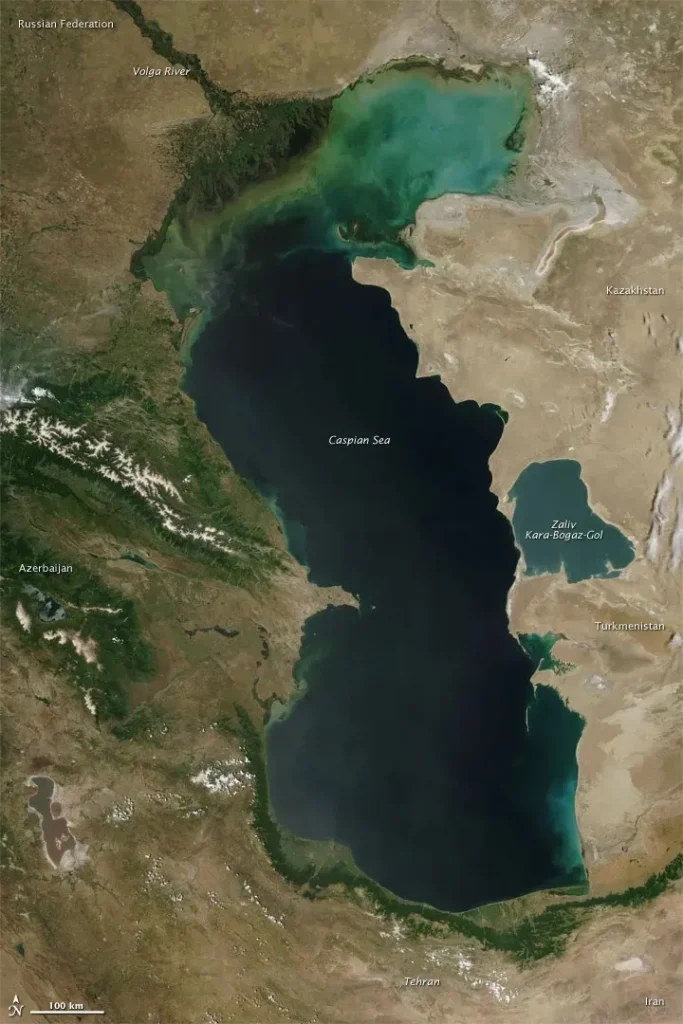 Каспійське море / фото Live Science