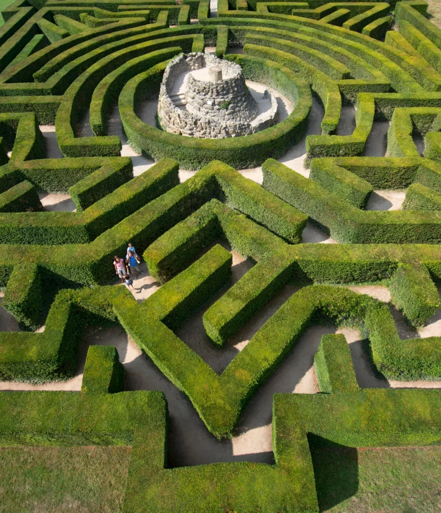 Як виглядає сад Leeds Castle / фото Leeds Castle