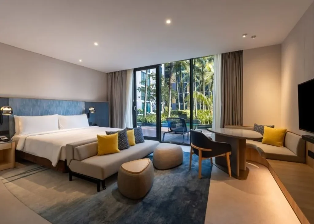 Навіть є номери для відпочинку / фото Crowne Plaza Changi Airport