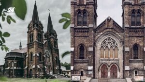 Раніше польський клуб, а сьогодні – один із найкрасивіших костелів Кам’янського