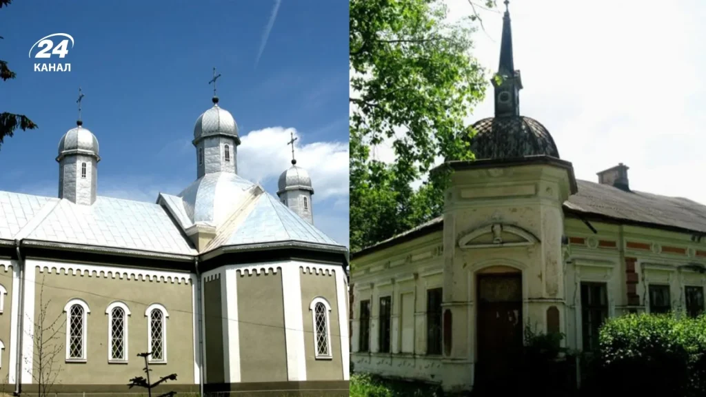 Будівлі у селі Тереблече / фото Андрія Бондаренко